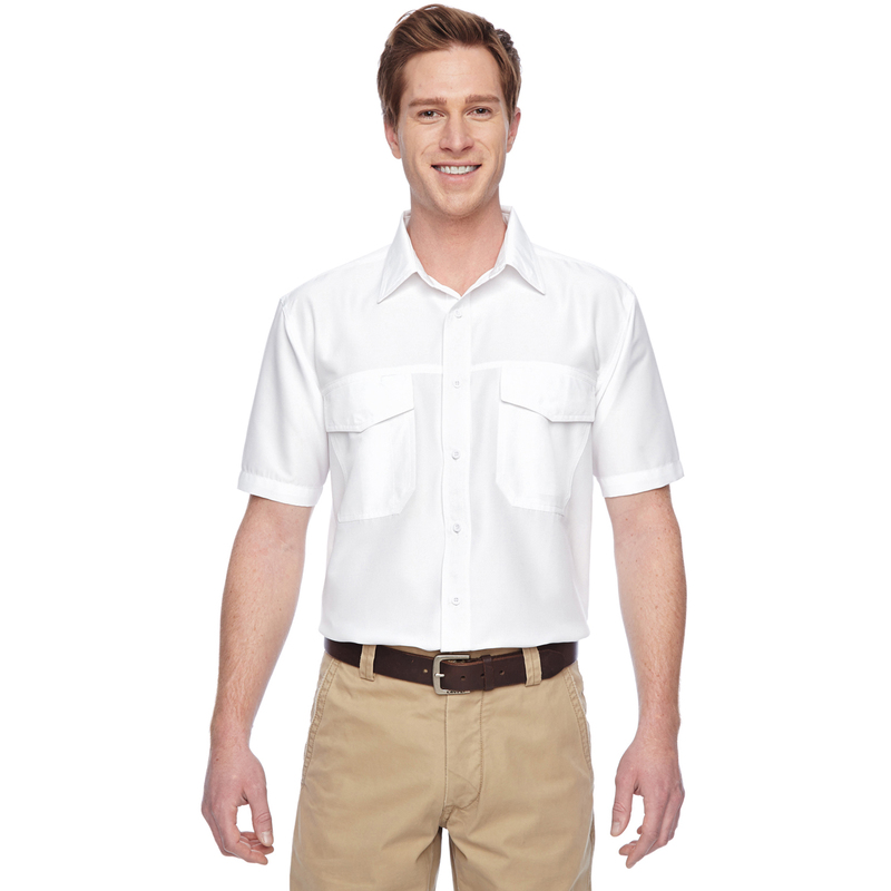 M580 - Men's Key West Short-Sleeve Performance Staff Shirt