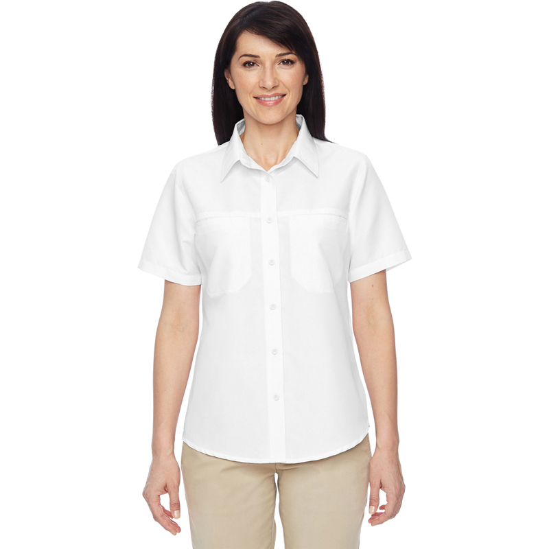 M580W - Ladies' Key West Short-Sleeve Performance Staff Shirt