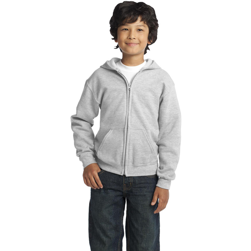 Gildan &#174;  Youth Heavy Blend &#153;  Full-Zip Hooded Sweatshirt. 18600B