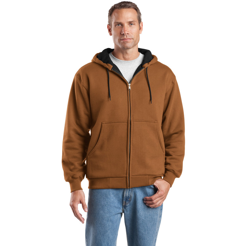 CornerStone &#174;  - Heavyweight Full-Zip Hooded Sweatshirt with Thermal Lining.  CS620