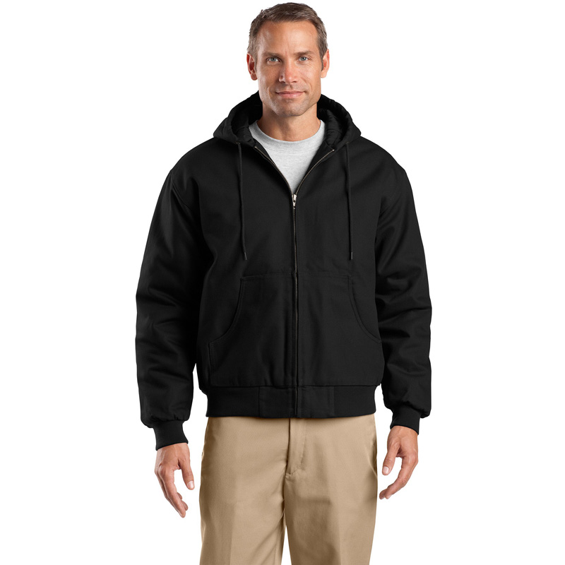 CornerStone &#174;  - Duck Cloth Hooded Work Jacket.  J763H