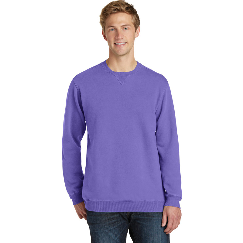 Port & Company &#174;  Pigment-Dyed Crewneck Sweatshirt. PC098