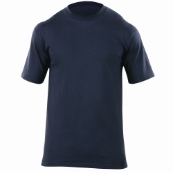 Station Wear T-Shirt - Short Sleeve - The Station Wear Short Sleeve T is made with 6 oz Jersey knit for superior comfort featuring a no roll collar  tapered fit and double needle tailoring for a clean  professional look.