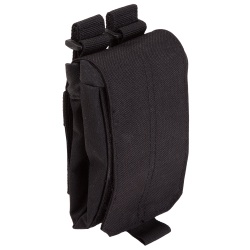 Large Drop Pouch - Our Large Drop Pouch attaches to any MOLLE compatible system or standard belt to hold vital gear. Small and compact  the Large Drop Pouch opens up to a 6&quot; diameter offering plenty of storage space and features an elastic draw cord that can be pulled sung or released with one hand.