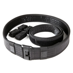 Sierra Bravo Duty Belt Kit - Engineered with feedback from officers in the field  the Sierra Bravo Duty Belt Kit gives you the adaptability and customizability you need to create the perfect foundation for your tactical or duty wardrobe. Includes a main belt  inner belt  and 4 keepers with dual-retention closure to keep your gear firmly in place throughout your shift.