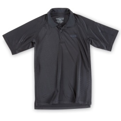 Performance Polo with 5.11 Logo - Short Sleeve - Our Performance Polo with the 5.11 Logo is made from 100% polyester synthetic weave resisting snags to the fabric. All or our Performance Polo Shirts are treated with antimicrobial  moisture wicking  and quick drying capabilities maintaining a professional appearance even in the hottest environments.