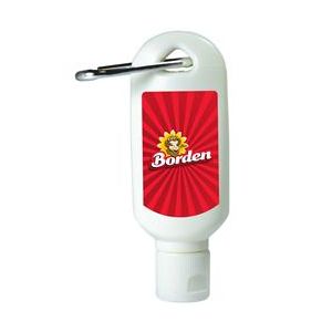 1 oz. SPF 30 Sunscreen Lotion with Carabiner - Sunscreen Sheild