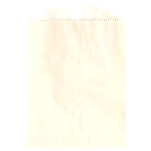 Glassine Lined Cookie, Candy & Nut Bag - Flexo Imprint - CREAM PINCH BOTTOM