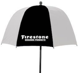 Drizzle Stik Golf Bag Umbrella - A great tool to have in your bag. The handle extends to 55" long and opens in seconds.