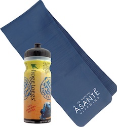 Chilly Sport Towel and Water Bottle - Brought to you by Frogg Togg Chilly Pad.