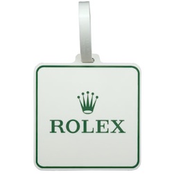 Square Golf Bag Tags - Plastic square golf bag tag with strap, with channel on one side (please specify imprint side - smooth side or channel side).