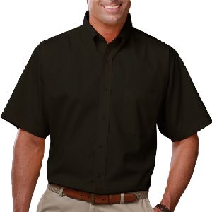 Men'S Short Sleeve Poplin - Men's 3 oz. lightweight short sleeve poplin shirt.