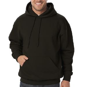 Adult Pullover Hoodie - Available In Tall Sizes Now! - Cotton/poly blend hoodie with double fleece lined hood and front pouch.