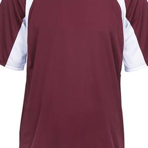   2144 Badger Youth B-Core Two-Tone Hook Tee 