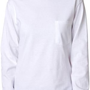 2410 Gildan Adult Ultra CottonTM Long-Sleeve T-Shirt with Pocket  - 2410-White