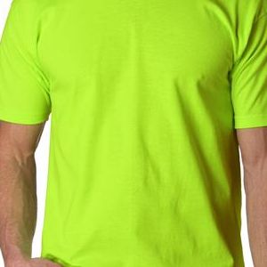 2905 Union Made: A Division of Bayside Adult Union Made Cotton Tee  - 2905-Lime Green