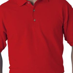 3800 Gildan Adult Ultra CottonTM Pique Polo  - 3800-Red