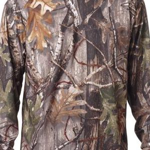 3981 Code V Adult REALTREE® Camouflage Cotton Long-Sleeve T-Shirt  - 3981-Realtree AP HD