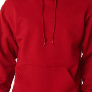 4997 Jerzees Adult Super Sweats® Hooded Pullover Sweatshirt  - 4997-True Red