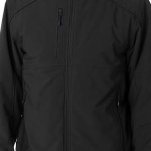 5705 Storm Creek Insulated Ripstop Soft Shell Blended Jacket  - 5705-Black/ Black