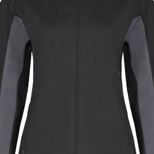 7903 Badger Ladies' Drive 100% Brushed Tricot Polyester Jacket  - 7903-Black/ Graphite