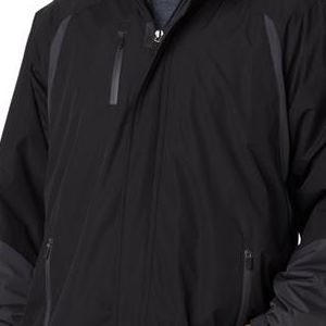   8939 UltraClub Adult Three-in-One Color Block Systems Jacket 