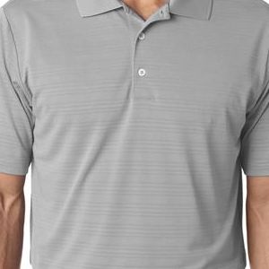   A161 Adidas Men's ClimaLite Textured Solid Polo 