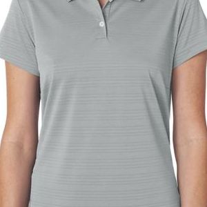   A162 Adidas Ladies' ClimaLite Textured Solid Polo 