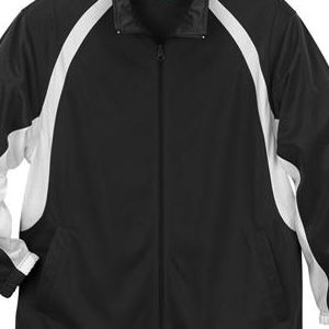 B2702 Badger Youth Hook Jacket  - B2702-Black/ White