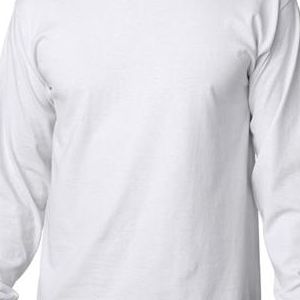 G2400 Gildan Adult Ultra CottonTM Long-Sleeve T-Shirt  - G2400-White