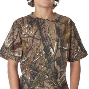 L2280 Code V Youth Realtree Camouflage Short-Sleeve Tee  - L2280-AP Camouflage