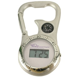 LCD Carabiner Clip Union Watch