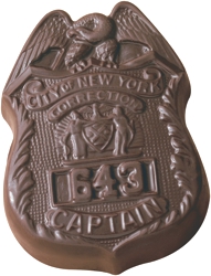 2 oz Chocolate Badge