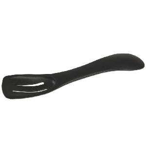 4-in-1 Kitchen Tool - This universal tool features a spoon, slotted spoon, turner and serrated edge for a variety of kitchen jobs