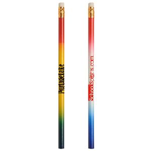 Jo-Bee Tri-Color Pencil - <li>Round pencil

<li>Rainbow pencil with colors blending <li>#2 lead only