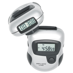 Digital Pedometer with Twin LCD's and Stop Watch