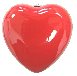 4" Heart Shaped Picture Frame Ornament