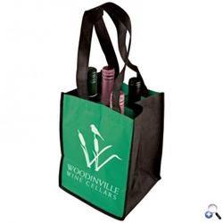 Four-Bottle Wine Tote