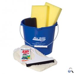 Deluxe Car Wash Kit - Navy, Dk Green, Tan & Black - up to 100% home recycled material.