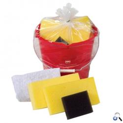 Car Wash Kit - Navy, Dk Green, Tan & Black - up to 100% home recycled material.