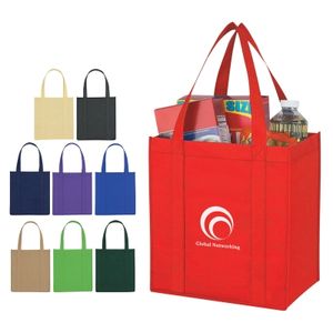 Non-Woven Avenue Shopper Tote Bag (Silk-Screen)