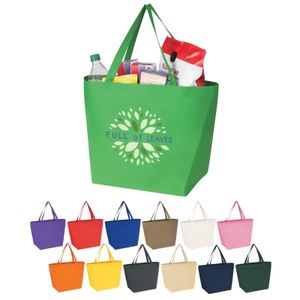 Non-Woven Budget Shopper Tote Bag (Silk-Screen)