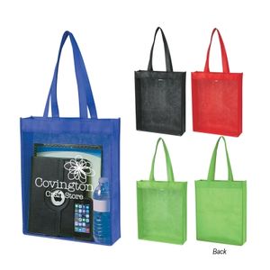 Non-Woven Clear View Tote Bag - 