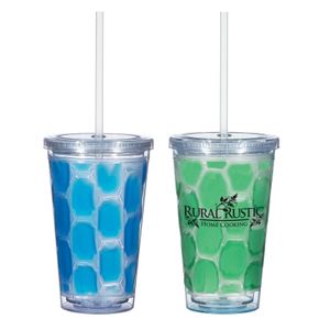 16 Oz. Double Wall Tumbler With Cooling Inner Wall - 