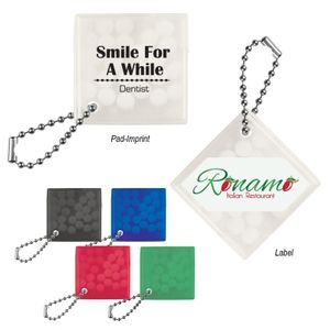 Square Key Chain With Mint S - 