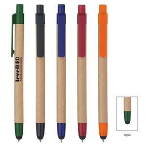Eco-Inspired Pen With Stylus - 