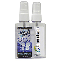 2oz Spray Sanitizer - 2 ounce Spray Sanitizer. Price includes 4CP scratch resistant, waterproof Tuf Gloss label