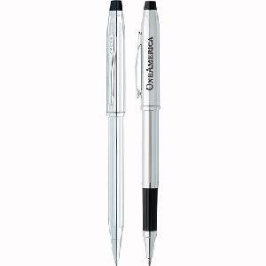 Cross® Century II Lustrous Chrome Pen Set         