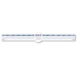 Computer Calendar - Removable Adhesive Items