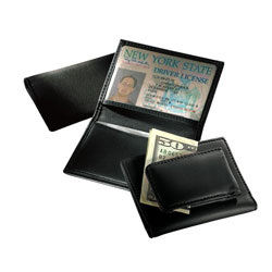 Magnetic Money Clip/Card Case with Window